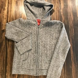 Tilt Juniors Zip Up Hooded Sweater
